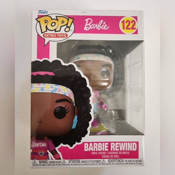 Funko Pop! Barbie Rewind Vinyl Figure #122 Figurine Mattel Toys - Picture 2 of 11